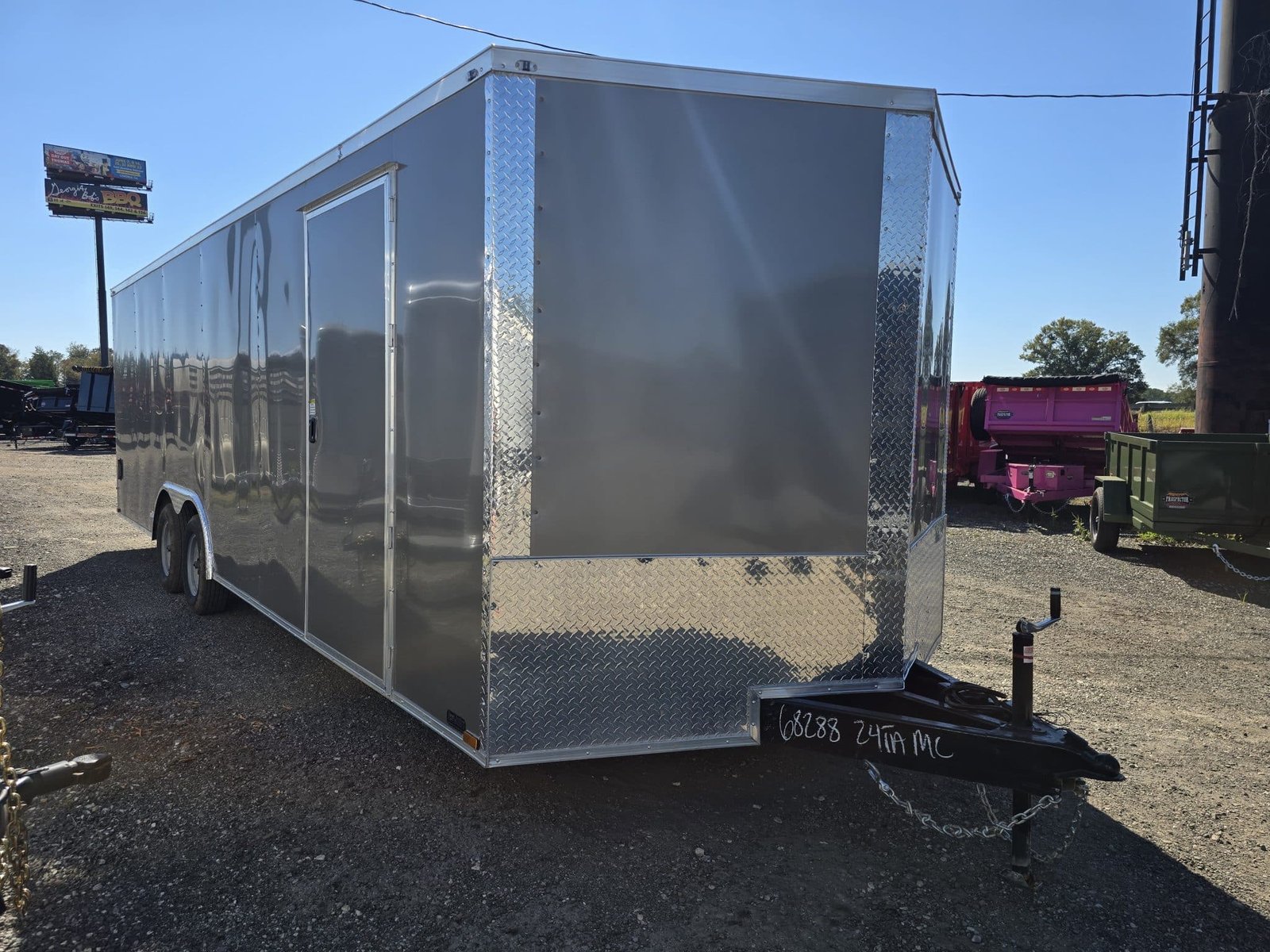 Rent a 8.5 x 24 trailer from Equipment Rental America 